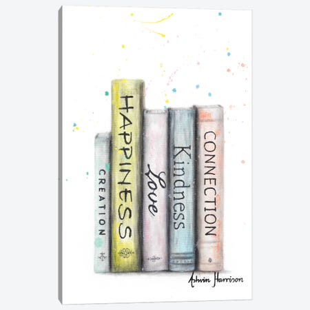 Books Of Significance Canvas Print #VIN562} by Ashvin Harrison Canvas Wall Art
