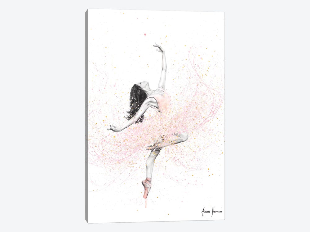 Spring Rose Dance by Ashvin Harrison 1-piece Canvas Artwork