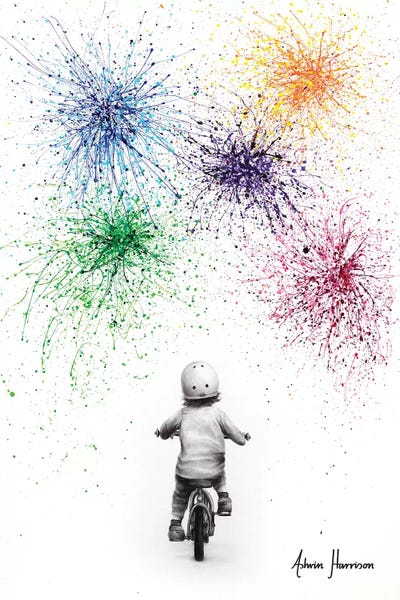 Kids Transportation Art: A Brighter Future by Ashvin Harrison