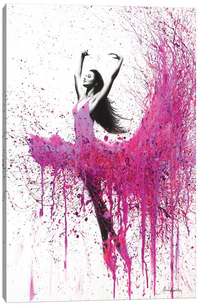 Love Yourself First Canvas Art Print - Ballet Art