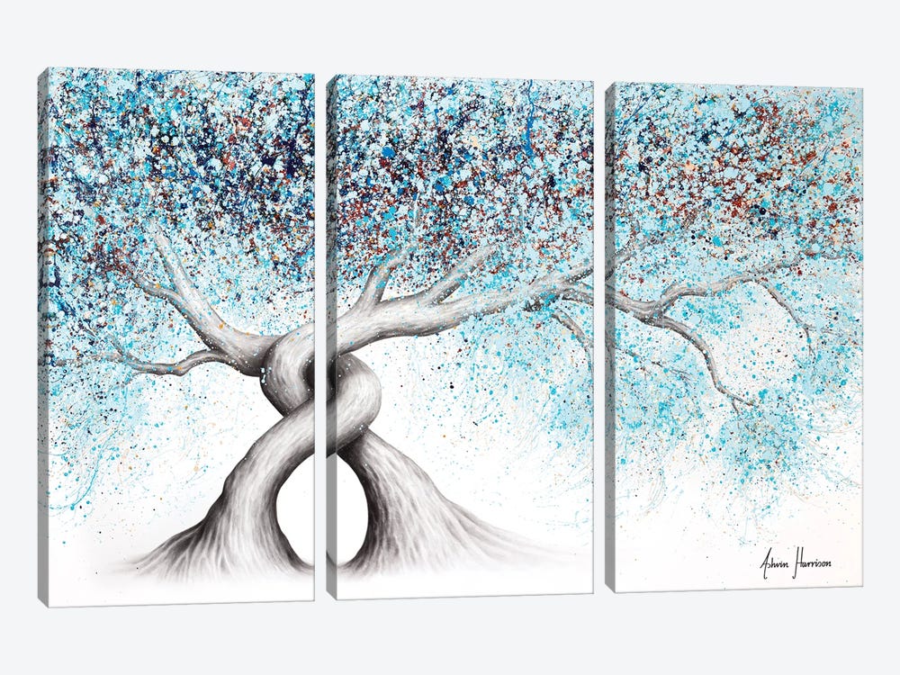 Iced Gemstone Trees by Ashvin Harrison 3-piece Canvas Art