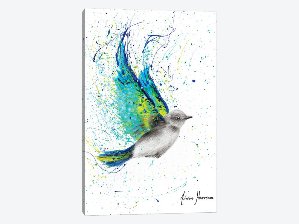 Solo Summer Bird by Ashvin Harrison 1-piece Art Print