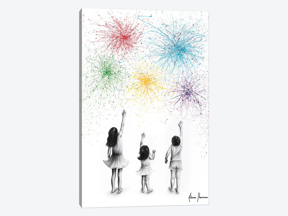 The Journey Together by Ashvin Harrison 1-piece Canvas Art Print