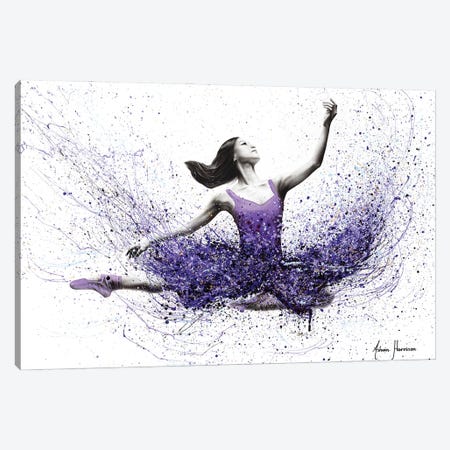 Violet Verve Dance Canvas Print #VIN599} by Ashvin Harrison Canvas Art Print