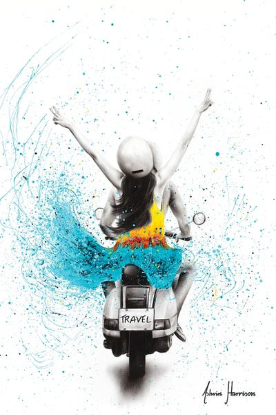 Hyper-Realistic & Detailed Drawings: Travel Awaits by Ashvin Harrison