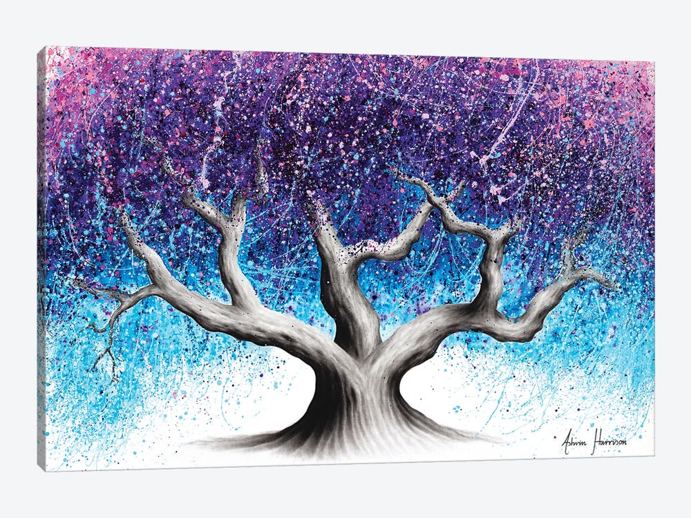Midnight Dream Tree by Ashvin Harrison 1-piece Art Print