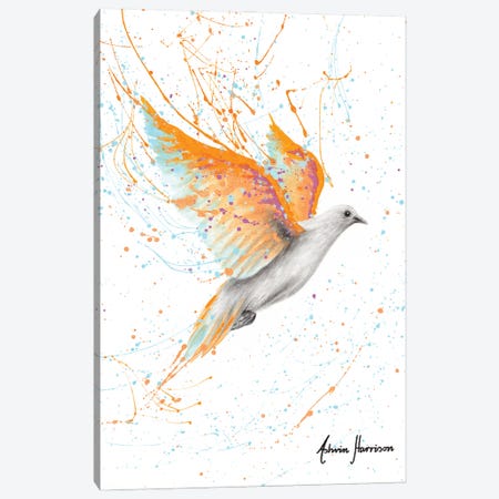 Summer Peace Dove Canvas Print #VIN606} by Ashvin Harrison Canvas Wall Art