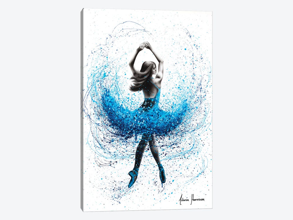 Delicate Lake Dance by Ashvin Harrison 1-piece Canvas Print