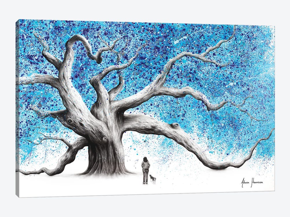 The Winter Walk Tree by Ashvin Harrison 1-piece Canvas Art