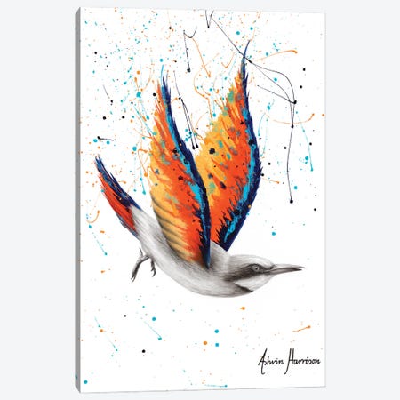 Citrus Island Bird Canvas Print #VIN618} by Ashvin Harrison Canvas Artwork