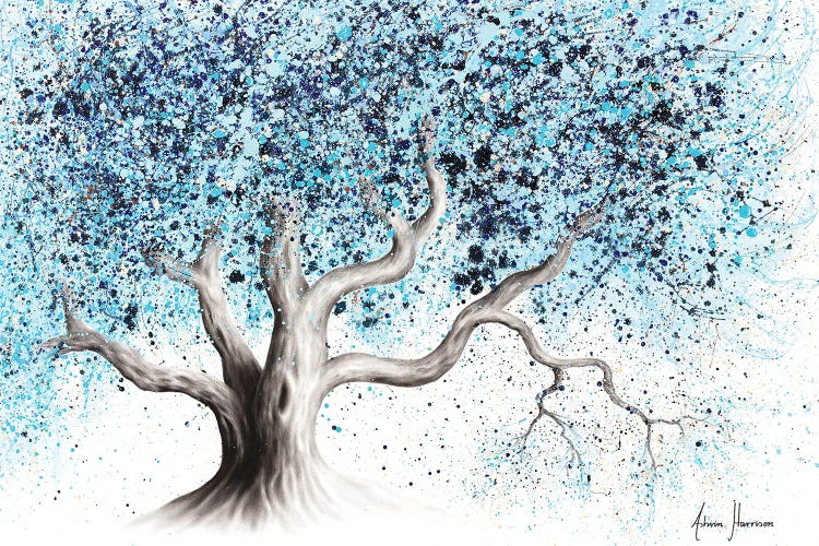 Blue Sea Tree by Ashvin Harrison wall art