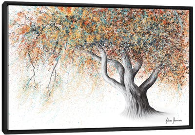 Rusty Autumn Tree Canvas Art Print - All Products