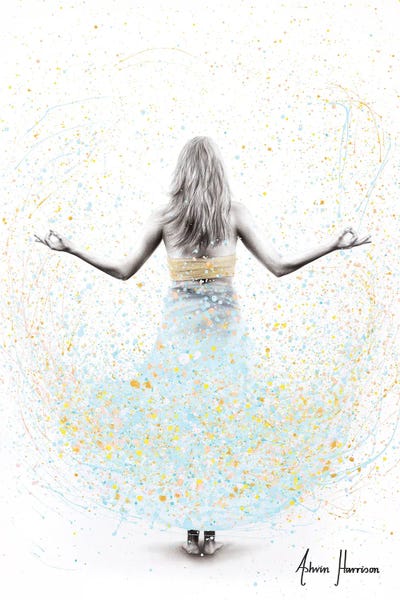 Morning Balance by Ashvin Harrison multi panel art