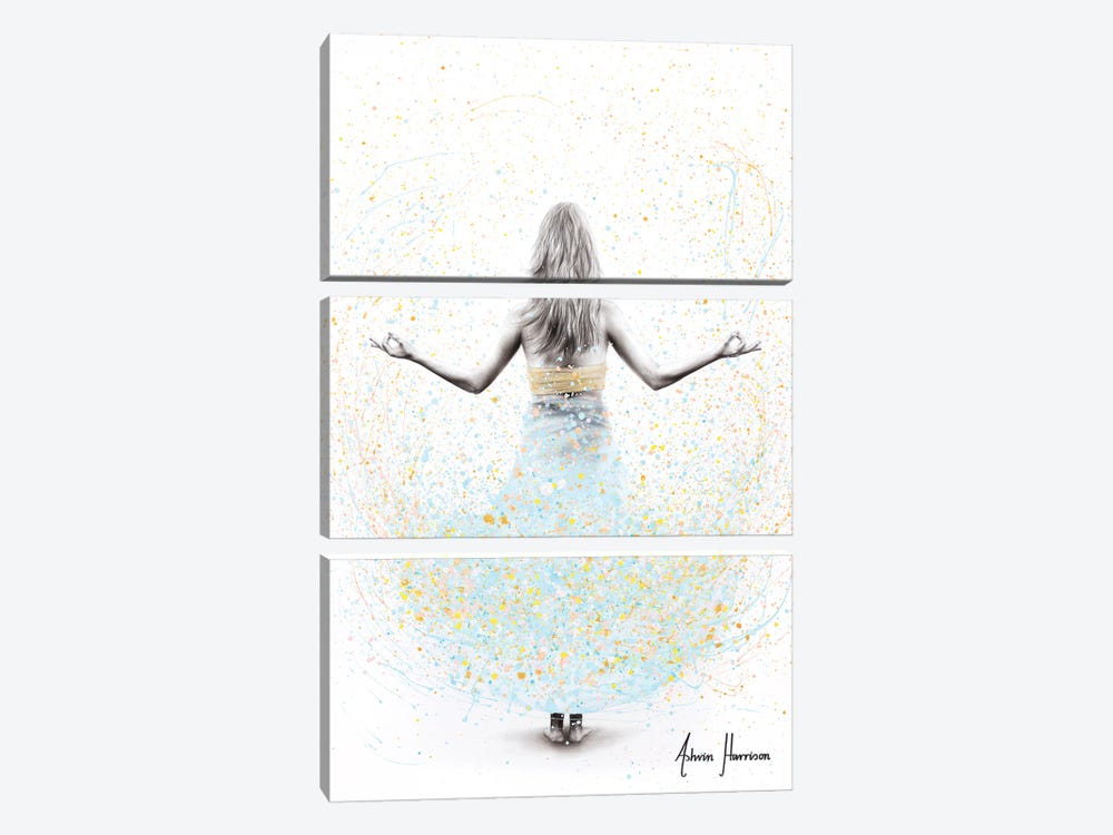 Morning Balance by Ashvin Harrison 3-piece Canvas Print