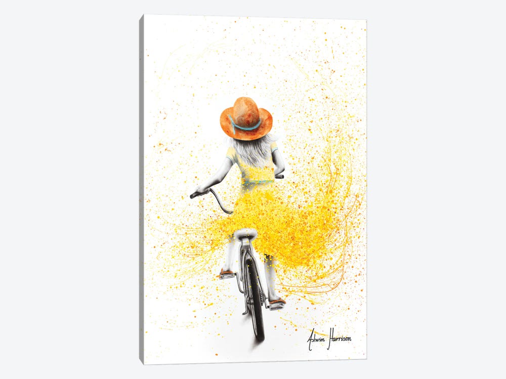 Her Sunshine Ride by Ashvin Harrison 1-piece Canvas Print
