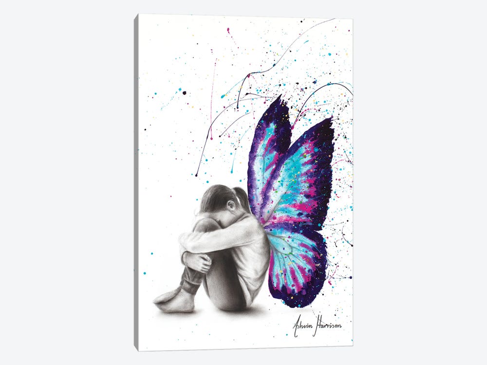 Butterfly Dreaming by Ashvin Harrison 1-piece Canvas Wall Art