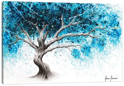 Moonlight Echo Tree Canvas Art Print - Ashvin Harrison
