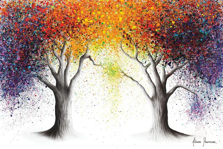 Paralleled Prism Trees by Ashvin Harrison wall art