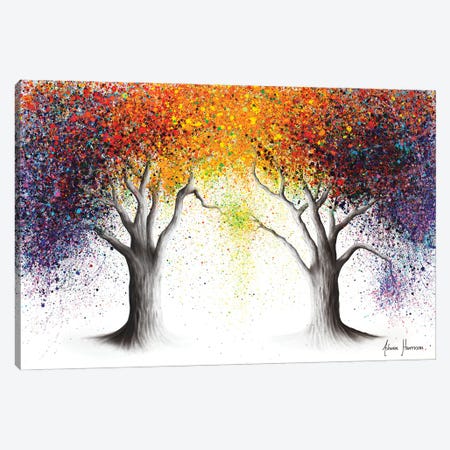 Paralleled Prism Trees Canvas Print #VIN656} by Ashvin Harrison Canvas Art Print