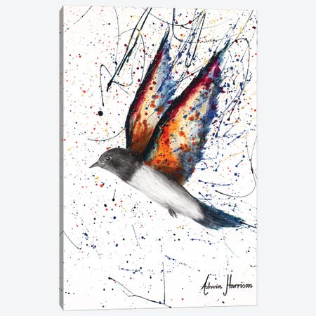 Rugged Range Bird Canvas Print #VIN657} by Ashvin Harrison Canvas Print