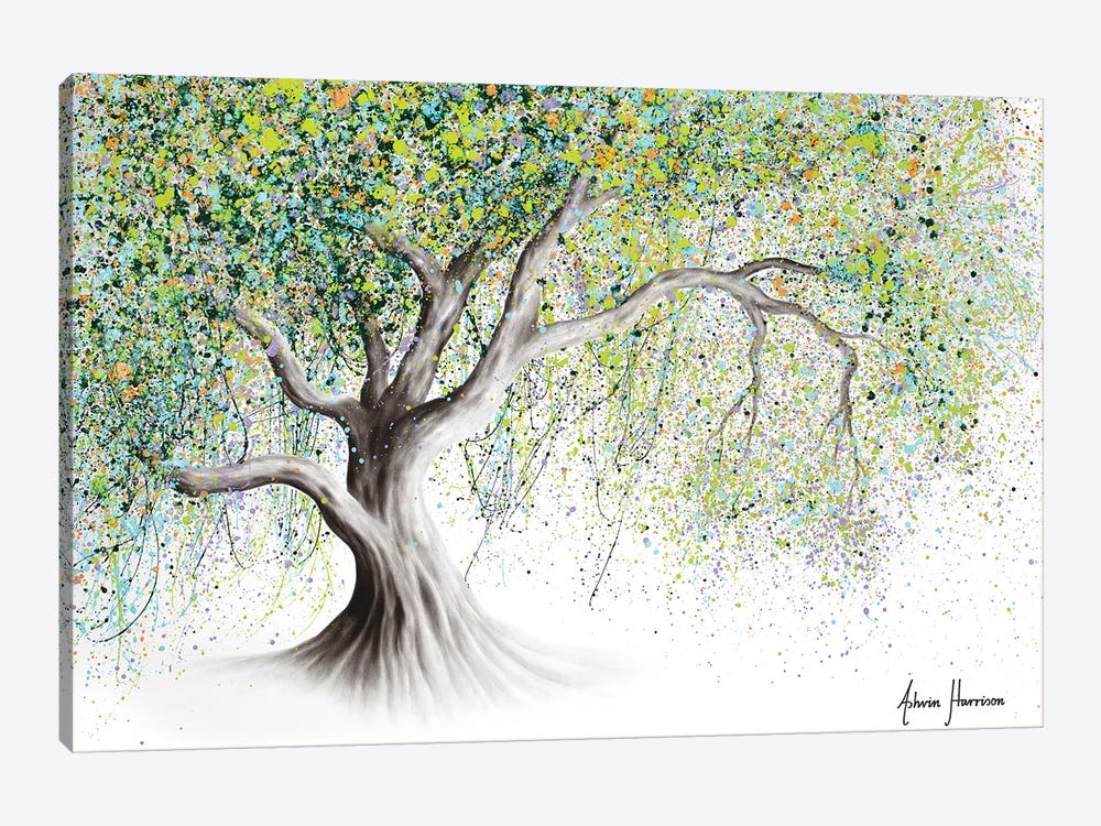 Bright Memory Tree by Ashvin Harrison 1-piece Canvas Artwork