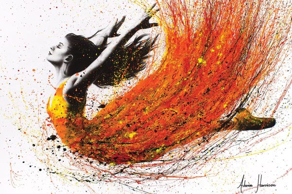 Hyper-Realistic & Detailed Drawings: Night Fire Dance by Ashvin Harrison