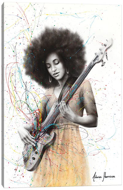 Bass Funk Canvas Art Print - Ashvin Harrison