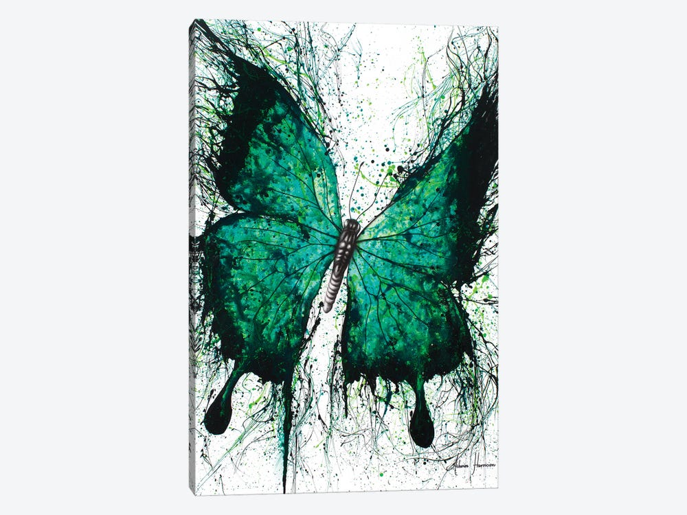 Night Garden Butterfly by Ashvin Harrison 1-piece Art Print