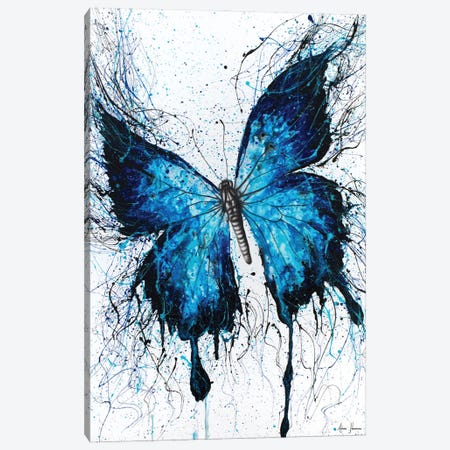 Night Sky Butterfly Canvas Print #VIN67} by Ashvin Harrison Canvas Art