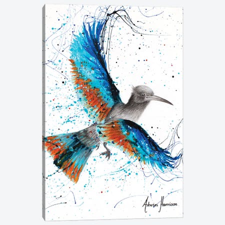Outback Oasis Bird Canvas Print #VIN680} by Ashvin Harrison Art Print