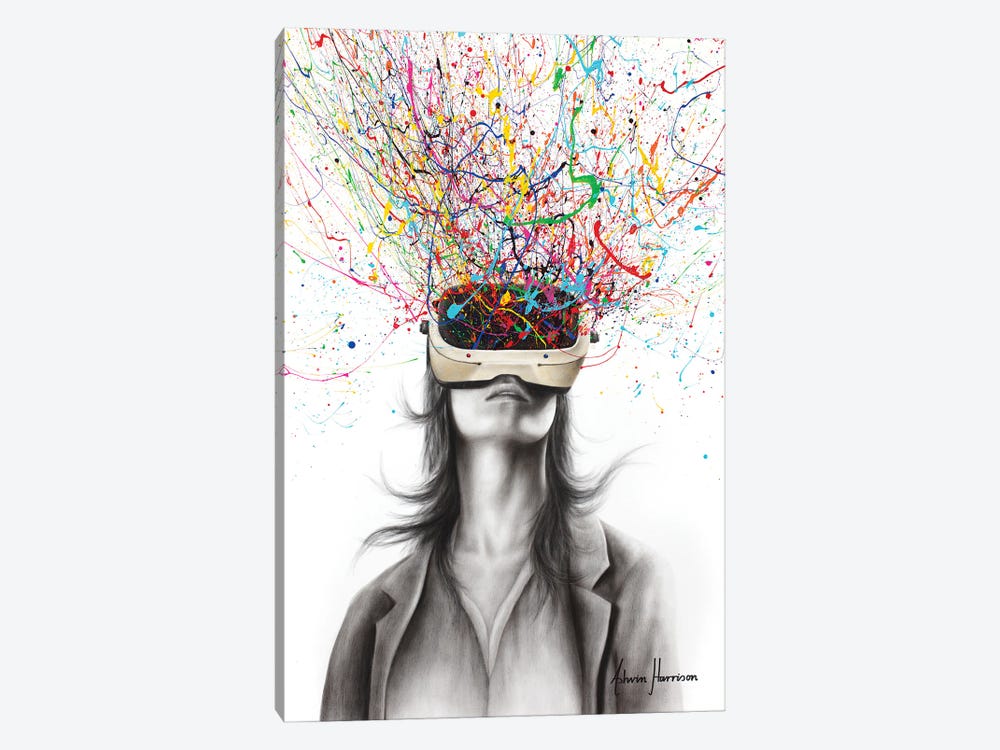 Filtered Reality by Ashvin Harrison 1-piece Canvas Art Print