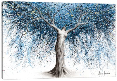 Natural Continual Canvas Art Print - 3-Piece Tree Art