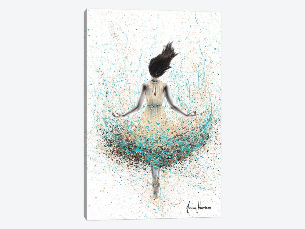 Wheat River Ballerina by Ashvin Harrison 1-piece Canvas Art Print