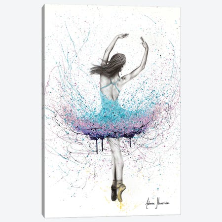 Twirling Flower Dance Canvas Print #VIN697} by Ashvin Harrison Art Print