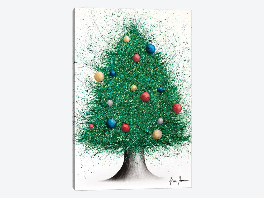 Christmas Tree by Ashvin Harrison 1-piece Canvas Art Print