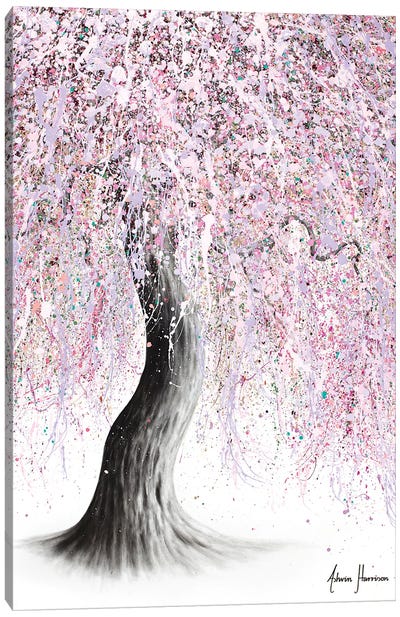 June Jive Tree Canvas Art Print - Hyper-Realistic & Detailed Drawings