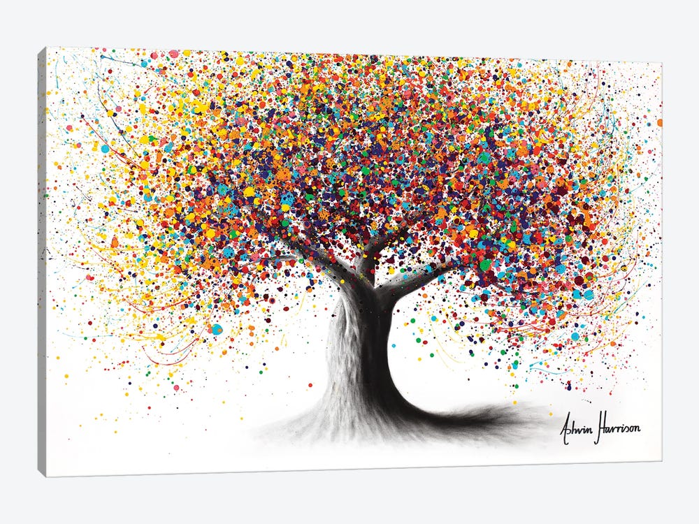 Situation Lyn storm Rainbow Soul Tree Canvas Art Print by Ashvin Harrison | iCanvas