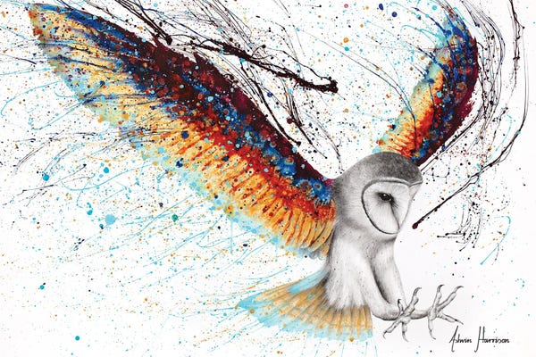 Colorburst: Guardian Owl by Ashvin Harrison