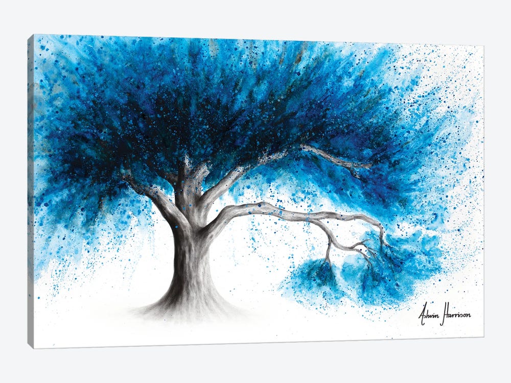 Dreamy Night Tree by Ashvin Harrison 1-piece Canvas Print
