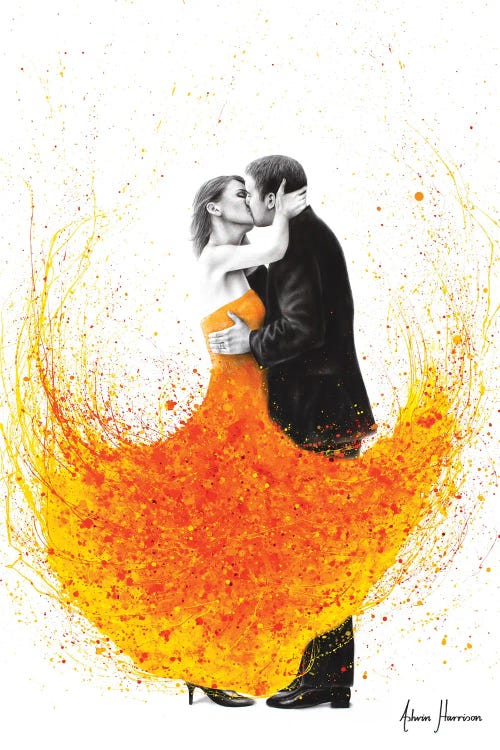 Sunny Autumn Kiss by Ashvin Harrison wall art