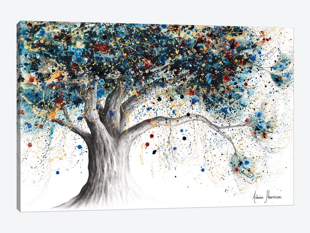 The Midnight Potion Tree by Ashvin Harrison 1-piece Canvas Art Print