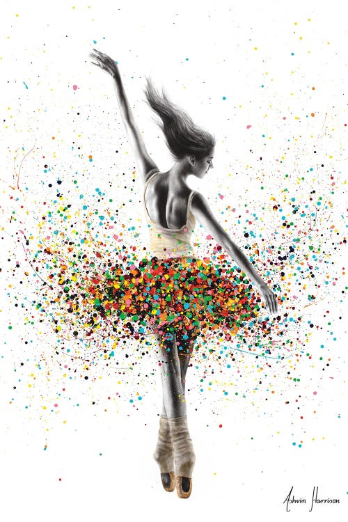 The Dance Dreamer by Ashvin Harrison wall art