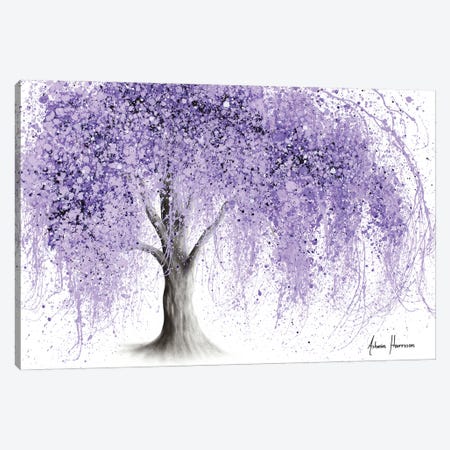 Purple Wishing Willow Canvas Print #VIN731} by Ashvin Harrison Canvas Art Print