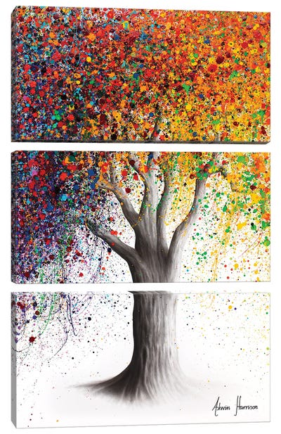 Superb Season Tree Canvas Art Print - Maple Tree Art