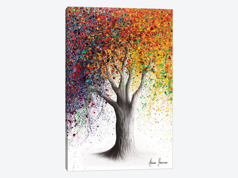Superb Season Tree by Ashvin Harrison 1-piece Canvas Art