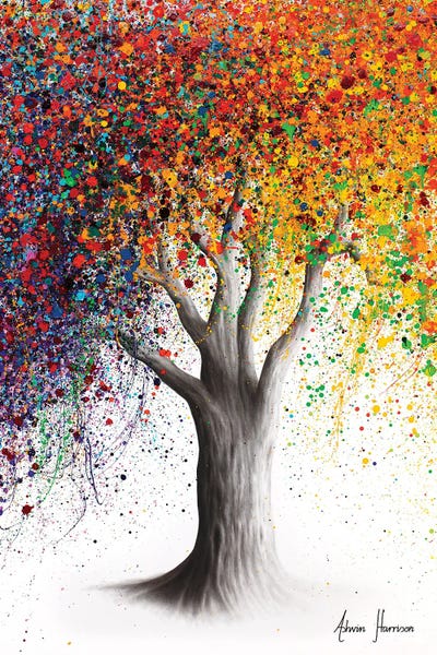 Large Wall Art & Big Canvas Prints: Superb Season Tree (2020) by Ashvin Harrison - 2016-2022 Collection