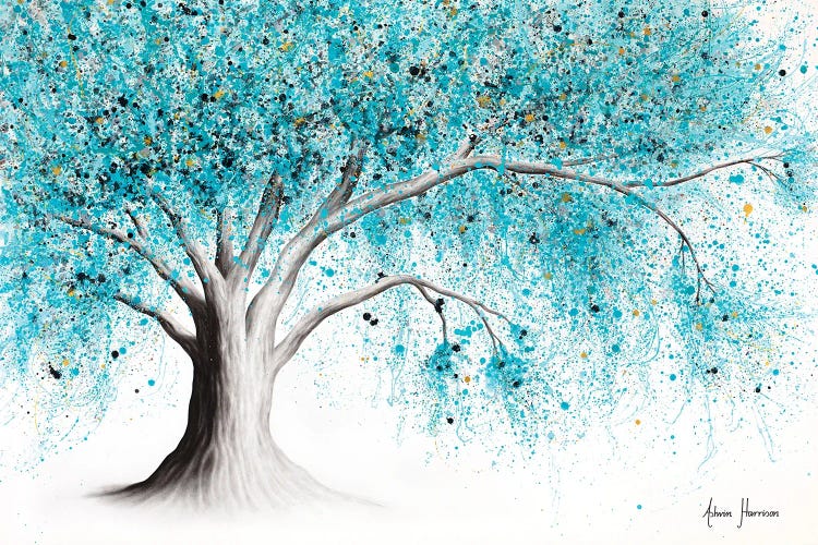 Winter Gemstone Tree by Ashvin Harrison wall art