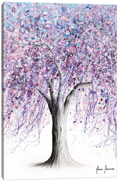 Wisteria Wisdom Tree Canvas Art Print