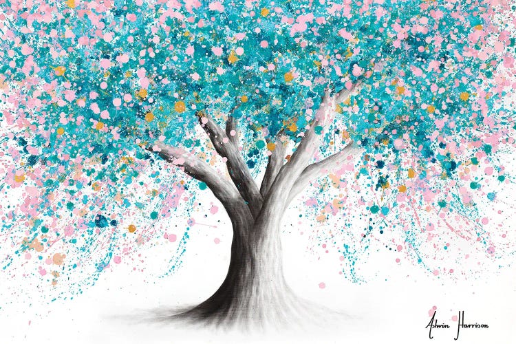 Turquoise Blossom Tree