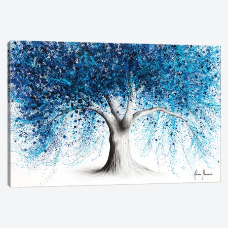 Indigo Inception Tree Canvas Print #VIN758} by Ashvin Harrison Canvas Art Print